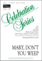 Mary, Don't You Weep SAB choral sheet music cover